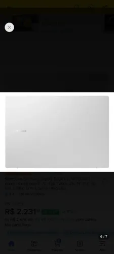 Notebook Samsung Galaxy 