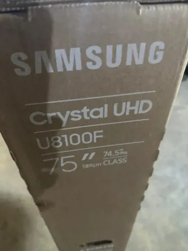 (LACRADA NA CAIXA) Smart TV 75" Crystal UHD 4K U8100F Samsung