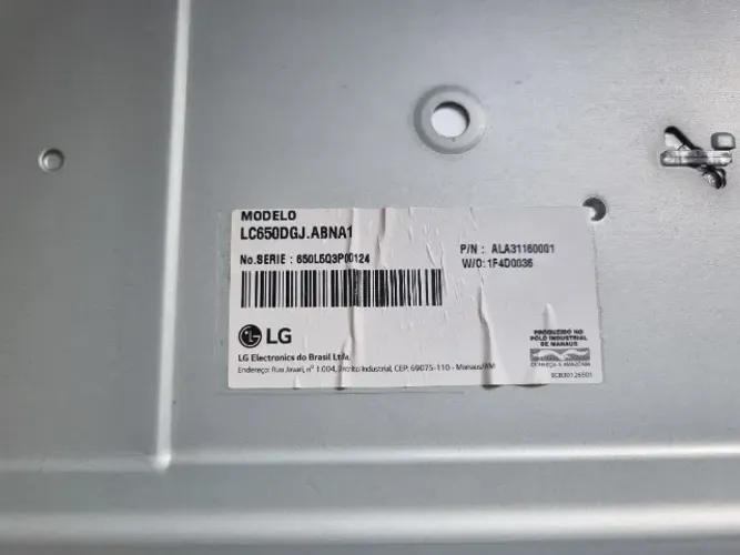 VENDO DISPLAY LCD LG DE 65 POLEGADAS PEÇA DE REPOSIÇÃO
