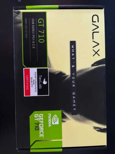 Placa de vídeo GT 710 2 GB DDR3 Galax