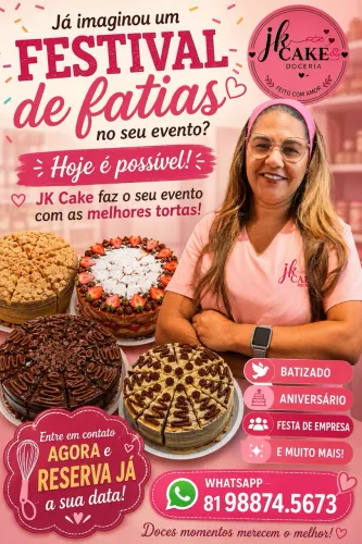 Festival de torta em seu evento