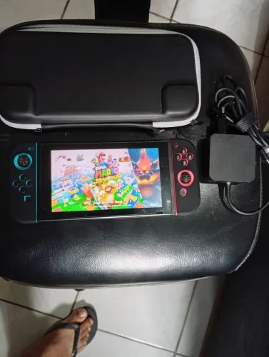 Nintendo switch V2 + jogos (troco)