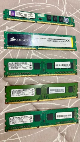 Memórias RAM DDR3 4GB e 2GB PC e Notebook - Pra sair Rápido!