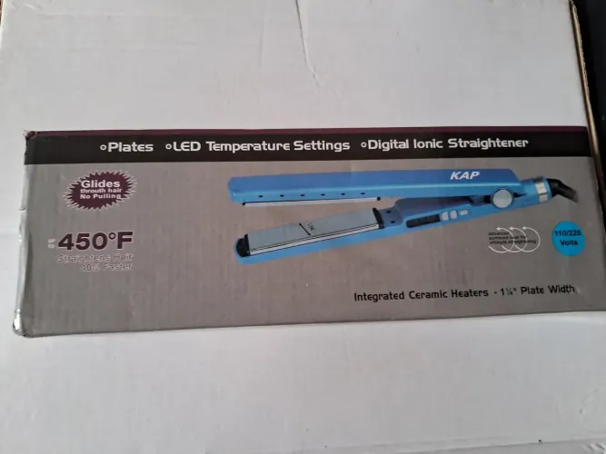  Prancha Alisadora De Cabelo KAP Profissional - Super Conservada (Na Caixa)