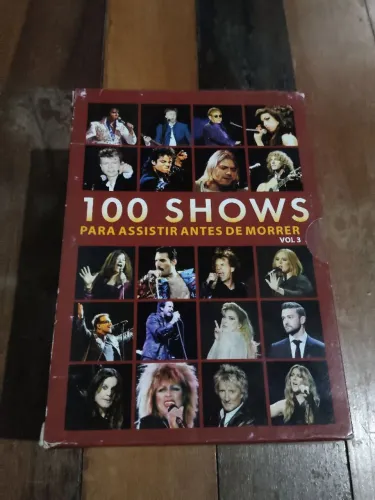 Box DVDs 100 shows para assistir antes de morrer