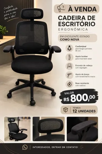 Cadeira Executiva Nova