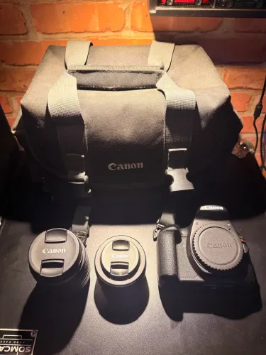 Canon Rebel T6 + 2 Lentes + Bag Original