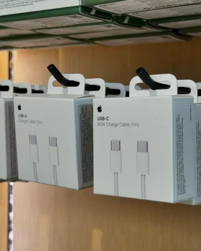 Cabo carregador USB-C para iPhone 60w Turbo - Entrega Gratis + Garantia