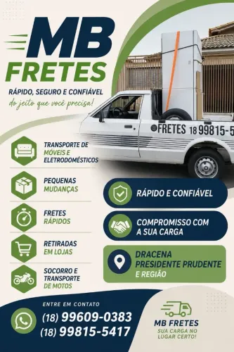 Fretes Mudanças Carretos Socorro de Motos 