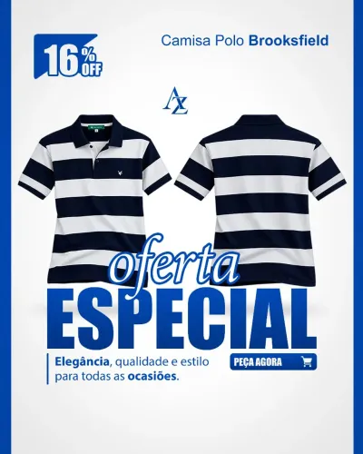 CAMISA POLO BROOKSFIELD | PROMOÇÃO