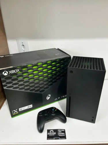 Xbox Series X Memória 1TB SSD Novinho!! (Aceito Cartão)