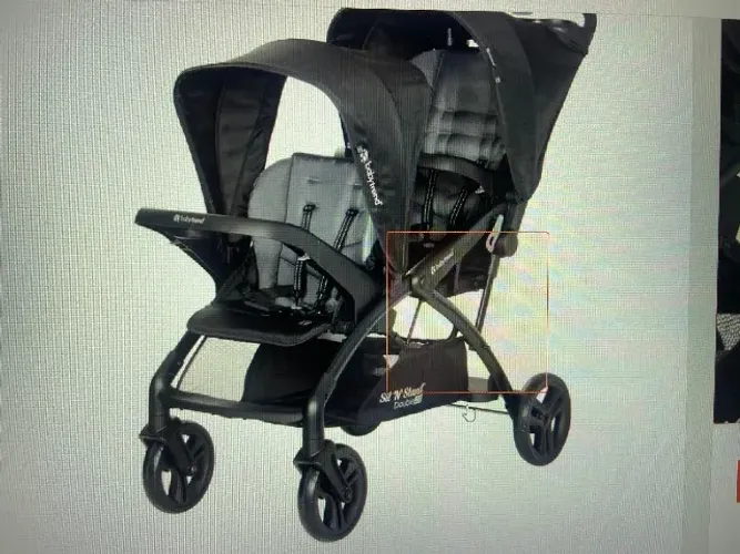 Carrinho de bebê para gêmeos com 2 bebês conforto