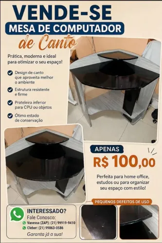 Mesa de canto para Pc .
