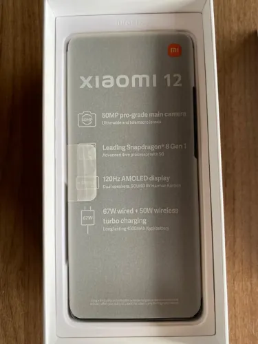 Xiaomi 12 5G novo na caixa! Super Potente, 100% Original e Atualizado