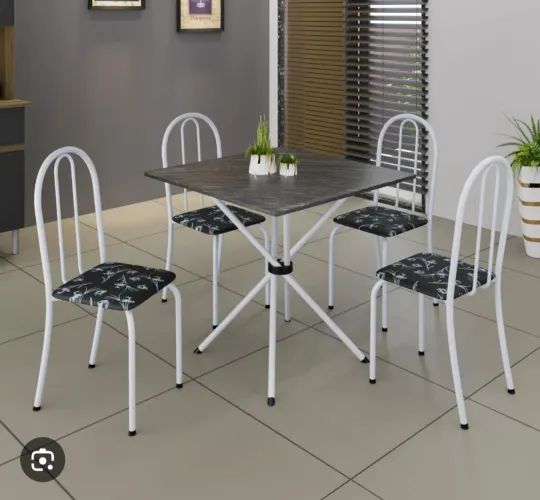 Mesa Granito 4 cadeiras , à pronta entrega 