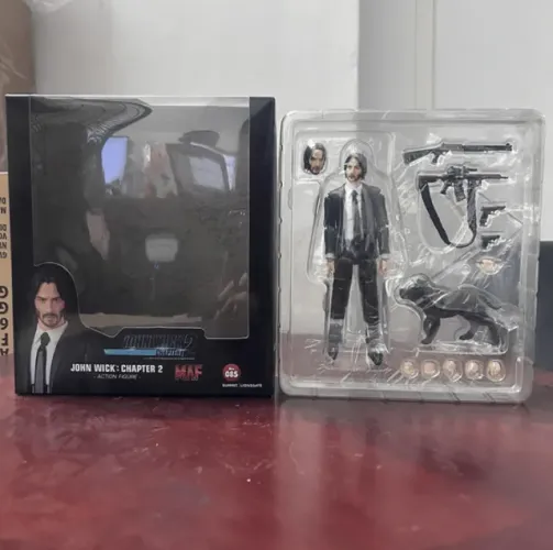 Boneco John Wick 17cm Articulado Premium Action Figure