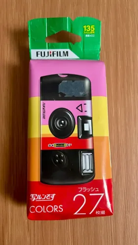 Câmera Descartável Fujifilm Colors 27 Poses (Vencida)