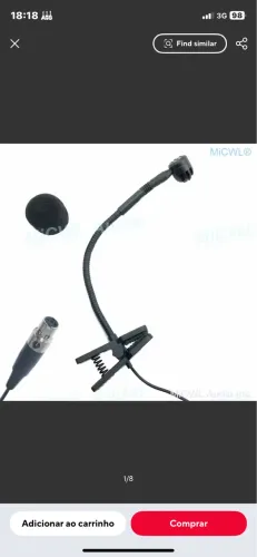 Microfone condensador