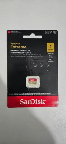 Cartão Memória Micro Sd Sandisk 1tb Microsd Extreme 190mbs