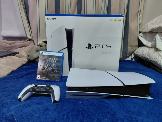PlayStation 5 Slim - Mídia física