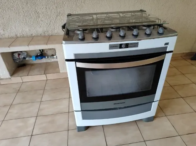Fogão Brastemp 6 Bocas - Branco