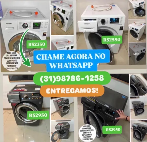 Lava e Seca COM Garantia Entregamos