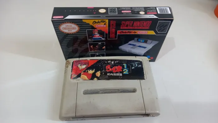 Cartucho Famicom SNES Ranma 1/2 (Japonês)