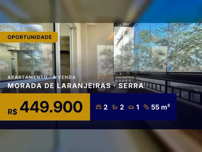 Apartamento moderno com lazer total em Morada de Laranjeiras!