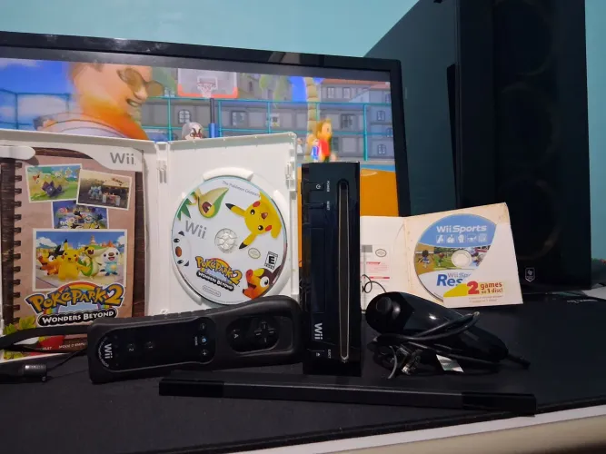 Nintendo Wii Completo + Wii Sports + PokéPark 2 | Funcionando Perfeitamente