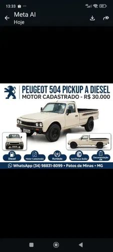 Peugeot 504 GD 2.3 Diesel 1999