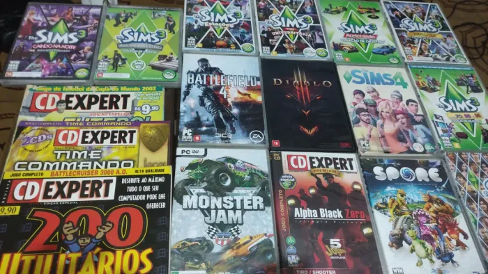 17 Jogos de Pc e revistas ,leia a descrição*