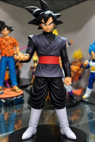 Goku Black Dragon Ball Super 20 cm - Figura Original Bandai Banpresto com Base