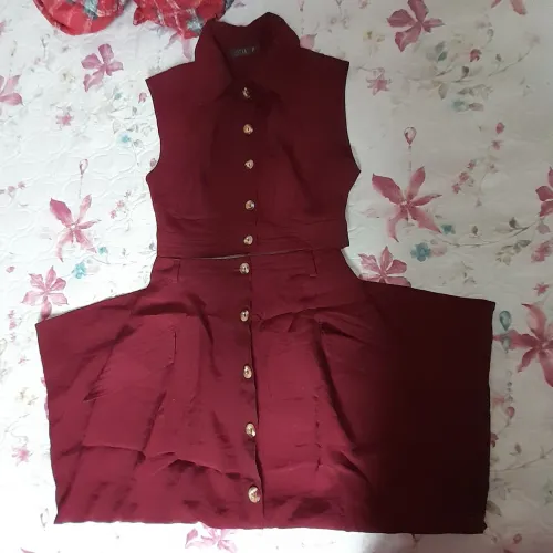 Conjunto Vermelho Gittaa