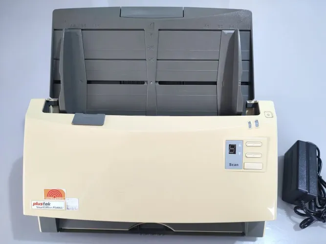 Scanner Profissional de Alta Produtividade Plustek PS406U