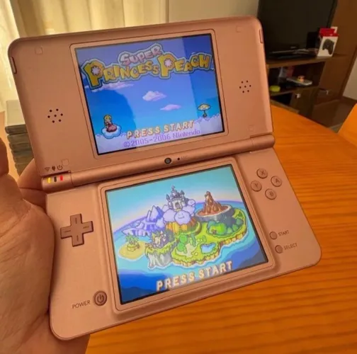 Nintendo Ds xl rose desbloqueado