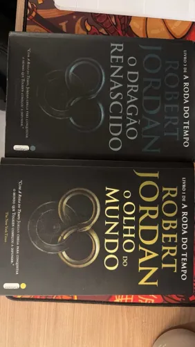 Roda do Tempo volume 1 e 3