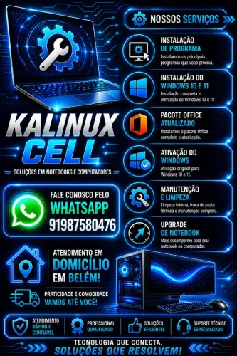 Fazemos manutenção