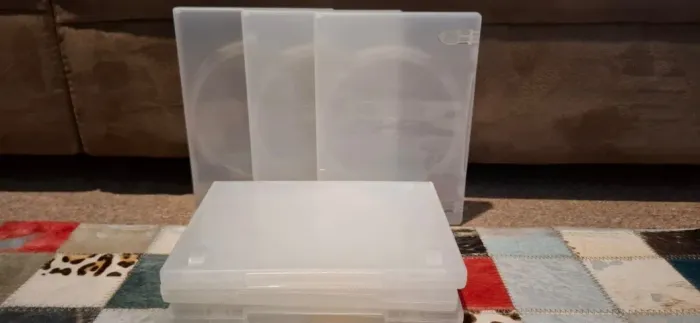 36 Capas de DVD Amaray seminovas em ótimo estado