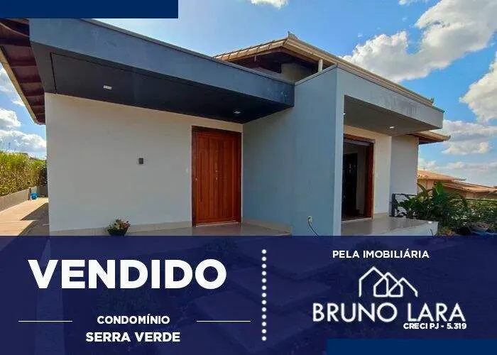 Casa à venda em Igarapé Condomínio Serra Verde.