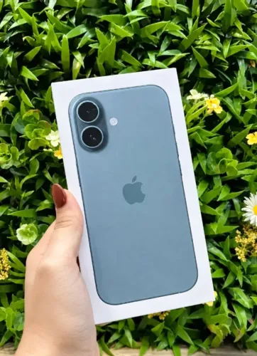 iPhone 16 256GB cor verde lacrado nota fiscal garantia 1 ano Apple com brinde