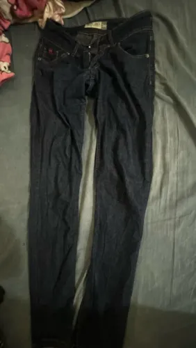 Calça cintura baixa 
