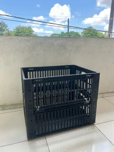 2 Caixote em 1 pra carga moto entregas 