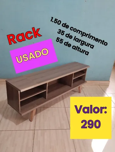 Rack USADO bem conservado - entregamos na mesma hora