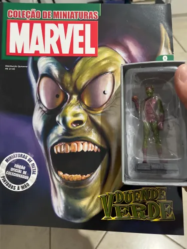 Duende Verde - Miniatura de Metal Colecionável 