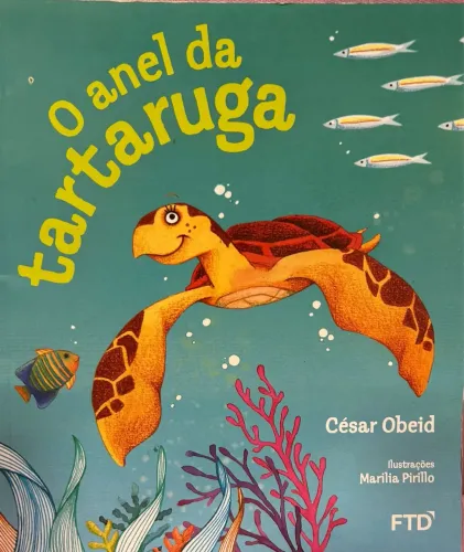 Livro Paradidático O Anel da Tartaruga 