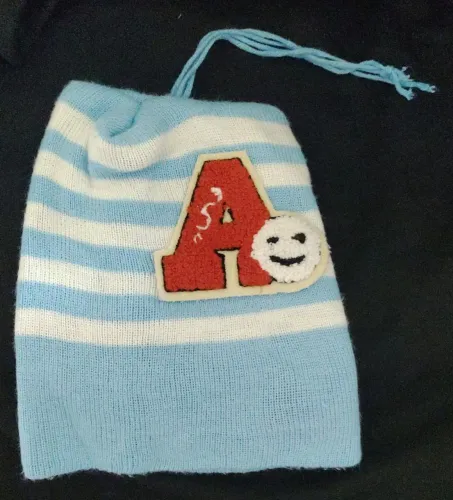 GORRO INFANTIL (LÃ) - SEMINOVO - 3/4 ANOS