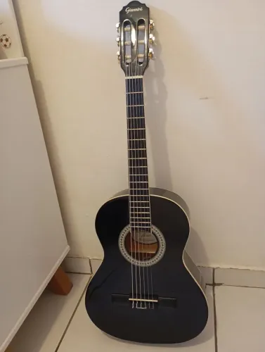 Violão Giannini Start N-14 + Afinador + Palhetas + Capotraste + correia + capa