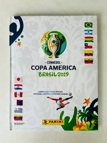Álbum figurinhas Copa América 2019
