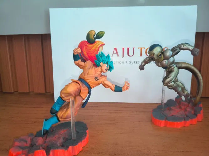 DBZ Goku x Freeza coleção