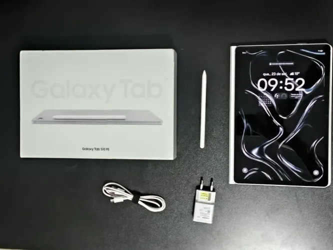 Tablet Samsung Galaxy Tab S10 Fe (Aceito iPhone 16 na troca)